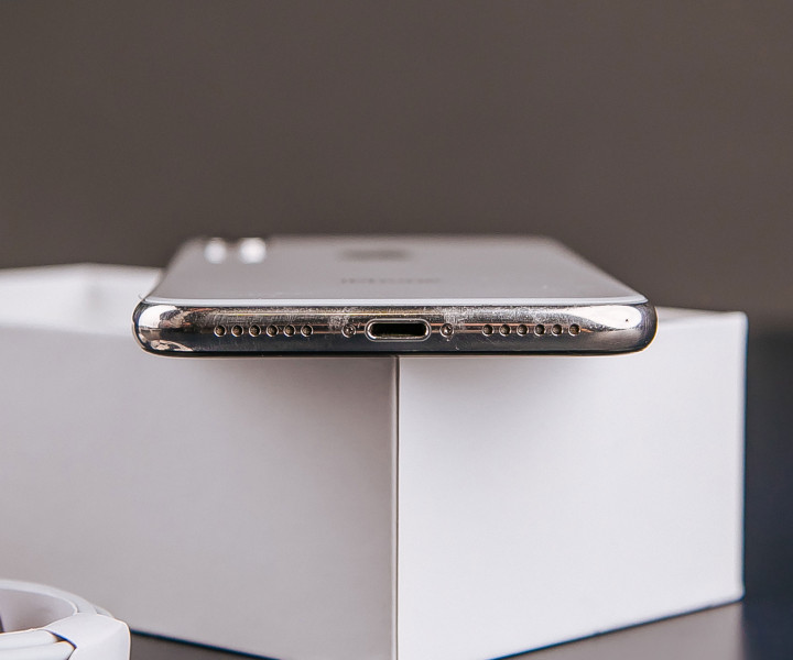 iPhone X 256gb, Silver  б/у